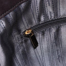 Salvatore Ferragamo Vala Shoulder Bag Suede Leather Brown Gold Auth BA8417-15