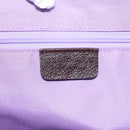 BVLGARI Logo Mania Tote Bag Canvas Beige Auth BA842-17