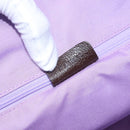 BVLGARI Logo Mania Tote Bag Canvas Beige Auth BA842-22