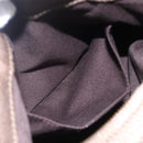 Salvatore Ferragamo Gancini Shoulder Bag Leather Brown Gold Auth BA8420-19