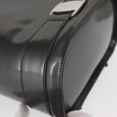 Salvatore Ferragamo Vala Backpack Leather Silver Auth BA8422-11