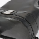 Salvatore Ferragamo Vala Backpack Leather Silver Auth BA8422-12