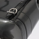 Salvatore Ferragamo Vala Backpack Leather Silver Auth BA8422-14