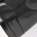 Salvatore Ferragamo Vala Backpack Leather Silver Auth BA8422-4