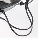 Salvatore Ferragamo Vala Backpack Leather Silver Auth BA8422-8