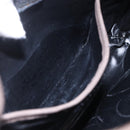 Salvatore Ferragamo Vala Shoulder Bag Suede Brown Gold Auth BA8423-18