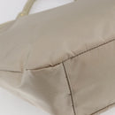 Salvatore Ferragamo Hand Bag Nylon 2way Gold Auth BA8425-19