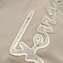 Salvatore Ferragamo Hand Bag Nylon 2way Gold Auth BA8425-9