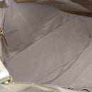 Salvatore Ferragamo Hand Bag Nylon 2way Gold Auth BA8425-10