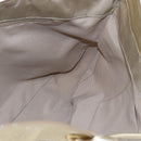 Salvatore Ferragamo Hand Bag Nylon 2way Gold Auth BA8425-22