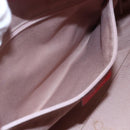 Salvatore Ferragamo Gancini Hand Bag Leather Red Auth BA8426-21