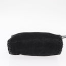 Stella MacCartney Chain Falabella Bag polyester Black Silver 371223 Auth BA8431-11
