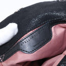 Stella MacCartney Chain Falabella Bag polyester Black Silver 371223 Auth BA8431-17