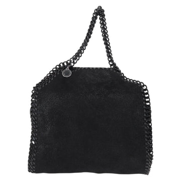 Stella MacCartney Chain Falabella Bag polyester Black Silver 371223 Auth BA8431 - 0