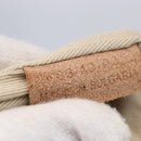 Chloe Margaret Hand Bag Leather 2way Brown Gold Auth BA8432-23