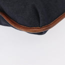 Chloe Shoulder Bag Denim Blue Gold Auth BA8433-10