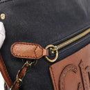 Chloe Shoulder Bag Denim Blue Gold Auth BA8433-15