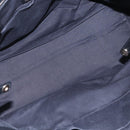 Jimmy Choo Studs Tote Bag Leather Black Gold Auth BA8437-11