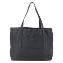 Jimmy Choo Studs Tote Bag Leather Black Gold Auth BA8437-2