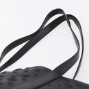 Jimmy Choo Studs Tote Bag Leather Black Gold Auth BA8437-8