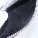 BALLY Shoulder Bag Leather Gray Gold Auth BA8439-23