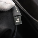 BALLY Shoulder Bag Leather Gray Gold Auth BA8439-24