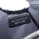 GIVENCHY Clutch Bag Leather Black Silver Auth BA8441-11
