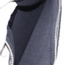 GIVENCHY Clutch Bag Leather Black Silver Auth BA8441-10