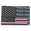 GIVENCHY Clutch Bag Leather Black Silver Auth BA8441-2