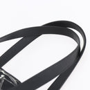 PRADA Tote Bag Nylon White Black Silver Auth BA8444-8