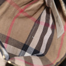 BURBERRY Tote Bag Leather Black Gold Auth BA8445-20