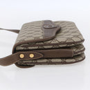 GUCCI GG Supreme Shoulder Bag PVC Beige Gold Auth BA8447-4