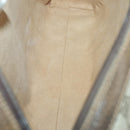 GUCCI GG Supreme Web Sherry Line Bag PVC 2way Beige Gold 67 02 3839 Auth BA8448-11