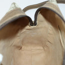 GUCCI GG Supreme Web Sherry Line Bag PVC 2way Beige Gold 67 02 3839 Auth BA8448-22