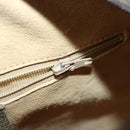 GUCCI GG Supreme Web Sherry Line Bag PVC 2way Beige Gold 67 02 3839 Auth BA8448-24