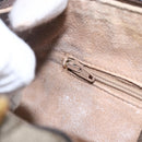 GUCCI GG Supreme Web Sherry Line Boston Bag PVC Beige Gold 39 02 006 Auth BA8449-17