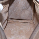 GUCCI GG Supreme Web Sherry Line Boston Bag PVC Beige Gold 39 02 006 Auth BA8449-20