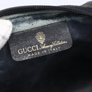 GUCCI GG Canvas Sherry Line Clutch Bag Red Navy 14.014.3553 Auth BA8450-9