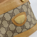 GUCCI GG Supreme Shoulder Bag PVC Beige Gold 001 261 0952 Auth BA8451-15