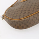 GUCCI Micro GG Supreme Shoulder Bag PVC Beige Gold 007 104 0013 Auth BA8452-11