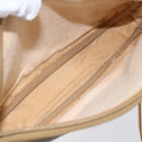 GUCCI Micro GG Supreme Shoulder Bag PVC Beige Gold 007 104 0013 Auth BA8452-17