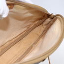 GUCCI Micro GG Supreme Shoulder Bag PVC Beige Gold 007 104 0013 Auth BA8452-18