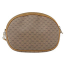 GUCCI Micro GG Supreme Shoulder Bag PVC Beige Gold 007 104 0013 Auth BA8452-3