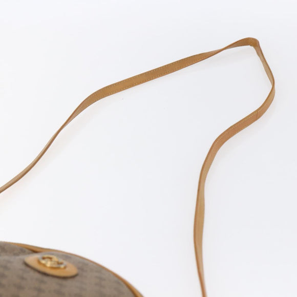 GUCCI Micro GG Supreme Shoulder Bag PVC Beige Gold 007 104 0013 Auth BA8452