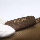 GUCCI GG Supreme Web Sherry Line Tote Bag PVC Beige Gold 39 02 003 Auth BA8453-20