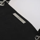 GUCCI GG Canvas Bamboo Tote Bag Nylon 2way Black Silver 002 1016 Auth BA8455-16