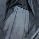 GUCCI GG Canvas Bamboo Tote Bag Nylon 2way Black Silver 002 1016 Auth BA8455-17