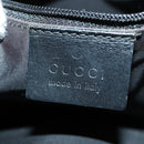 GUCCI GG Canvas Bamboo Tote Bag Nylon 2way Black Silver 002 1016 Auth BA8455-22