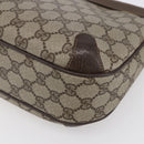 GUCCI GG Supreme Shoulder Bag PVC Beige Gold 32 02 022 Auth BA8458-13