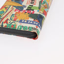 DOLCE&GABBANA Long Wallet Leather Multicolor Auth BA8461-15